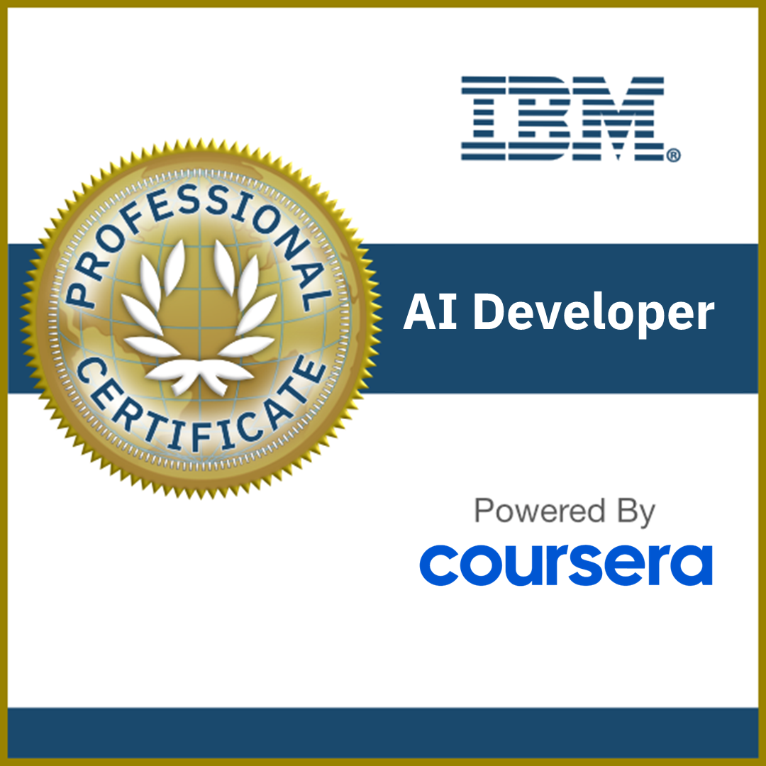 IBM AI Developer Professional